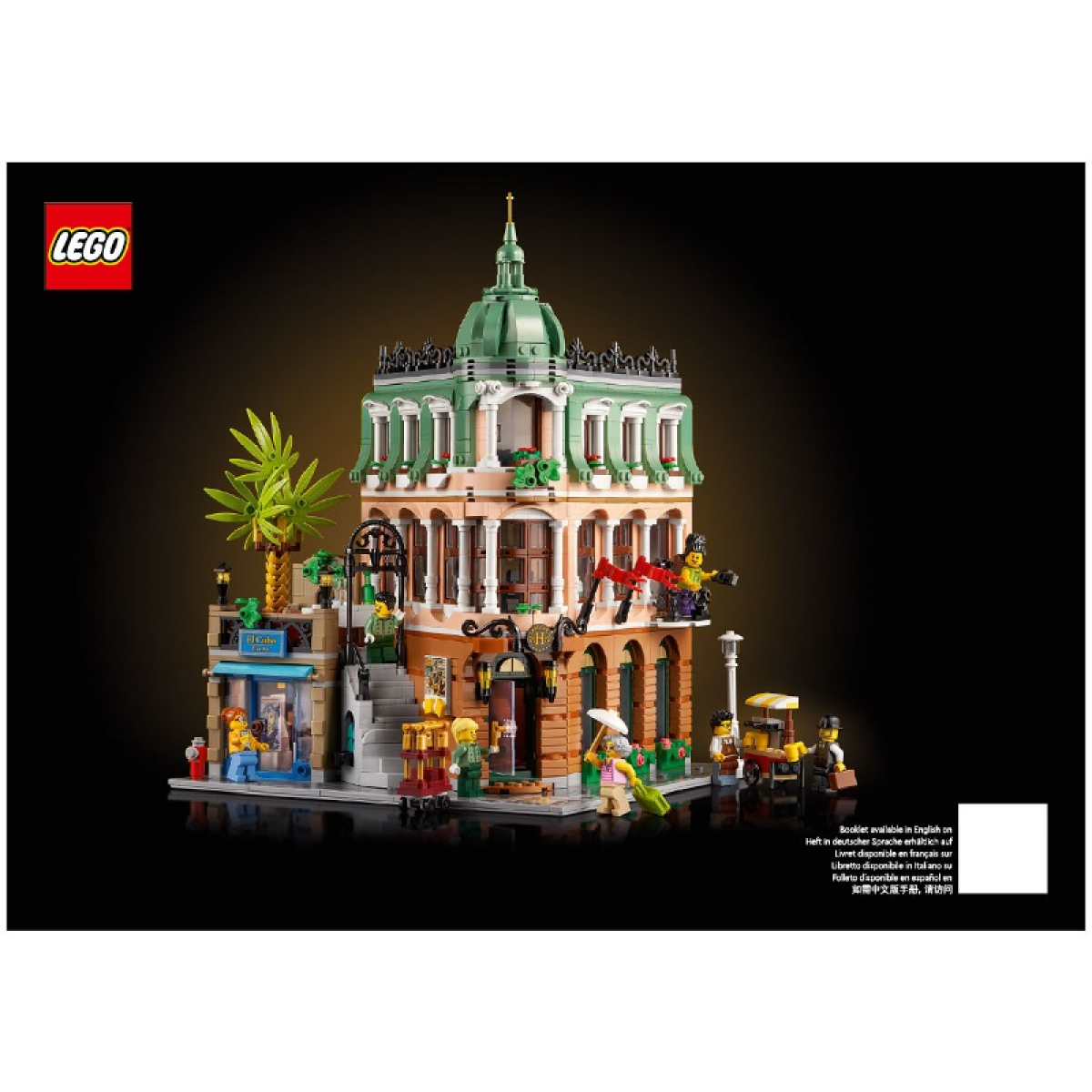 Lego hotel instructions sale