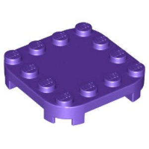 LEGO® Plate Modified 4x4x2/3 with Rounded Corners and 4 Feet