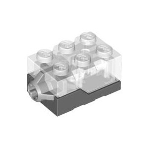 LEGO® Electric Light Brick 2x3x1 - 1/3 with Trans-Clear