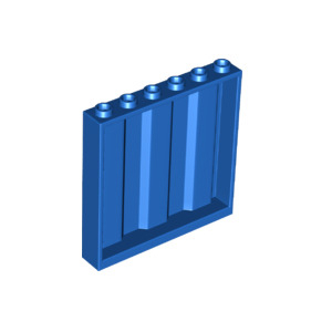 LEGO® Panel 1x6x5 with Corrugated Profile