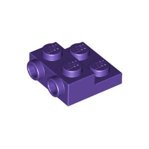 LEGO® Plate Modified 2x2x 2/3 with 2 Studs on Side