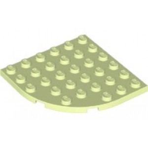 LEGO® Plate 6x6 - 1/4 de Cercle