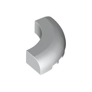 LEGO® Brique Lisse Arrondie 5x5x1 - 1/4 de Cercle