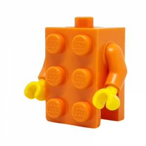 LEGO® Mini-Figurine Déguisement Brique 2x3