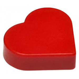 LEGO® Plate Lisse 1x1 Coeur - Saint Valentin