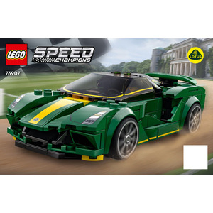 LEGO® Lotus Evija Instructions Speed Champions