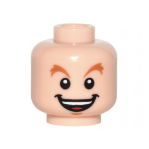 LEGO® Minifigure Head Dark Orange Raised