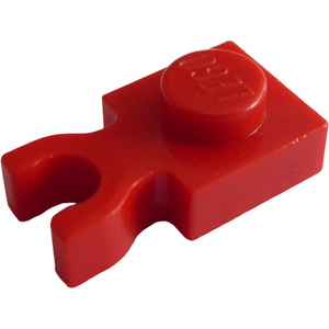 LEGO® Plate Modified 1x1 with U Clip Thick Vertical Grip