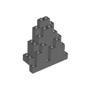 LEGO® Rock Panel 3x8x7 Triangular LURP