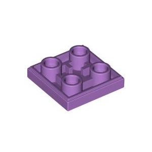 LEGO® Plate Lisse 2x2 inversée Avec 4 Tenons Creux