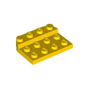 LEGO® Plate Round 3x4x2/3 Raised 1x4