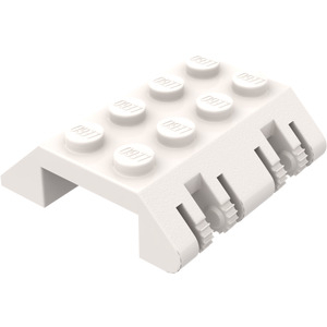 LEGO® Slope 45 4x4 Double with Locking Hinge