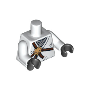 LEGO® Torso Ninjago Reddish Brown Rope