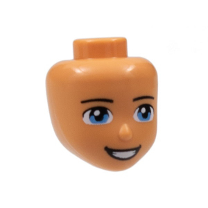 LEGO® Mini-Figurine Tête Homme Yeux Bleus (S)