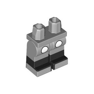 LEGO® Hips ans Legs with Molded Black Lower Legs