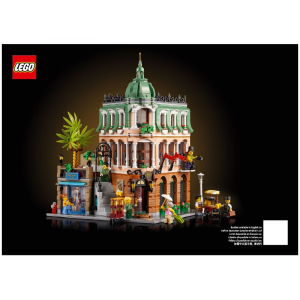 LEGO® Notice Papier Set 10297 L'Hôtel