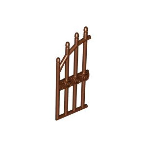 LEGO® Door 1x4x9 Arched Gate with Bars and Three Studs