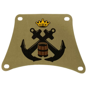 LEGO® Cloth Tail 14x10 with Black Crossed Anchors