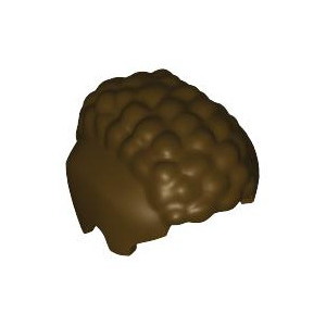 LEGO® Minifigure Hair Male Coiled with Smooth Sides