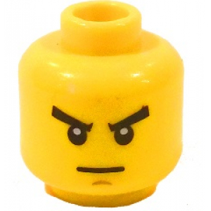 LEGO® Minifigure Head Male Stern