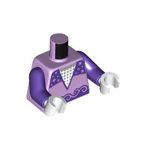 LEGO® Mini-Figurine Torse Patineur Glace (AJ)