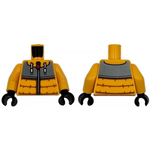 LEGO® Mini-Figurine Torse Doudoune Hiver Ski (2D)