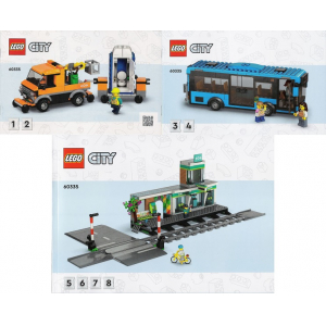 LEGO® Notice Papier Set 60335 City Gare