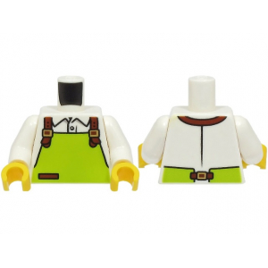 LEGO® Torso Shirt and Lime Apron