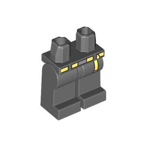 LEGO® Hips and Legs with Bright Light Yellow Belt