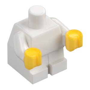 LEGO® Body Baby Toddler with Fixed Arms