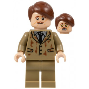 LEGO® Professor Remus Lupin Dark Tan Suit