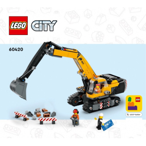 LEGO® Notice Papier Set 60420 City Chantier