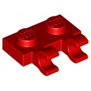 LEGO® Plate Modified 1x2 with 2 Open O Clips