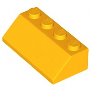 LEGO® Tuile 2x4 - Inclinaison de 45°