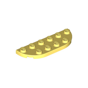 LEGO® Plate 2x6 Demi-Cercle